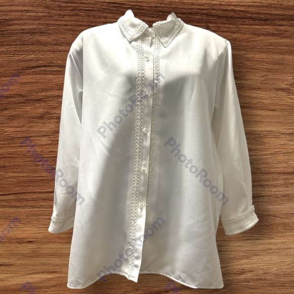 Vintage Toni Marie For Sissies Sportswear Blouse Size 18 - Picture 1 of 9